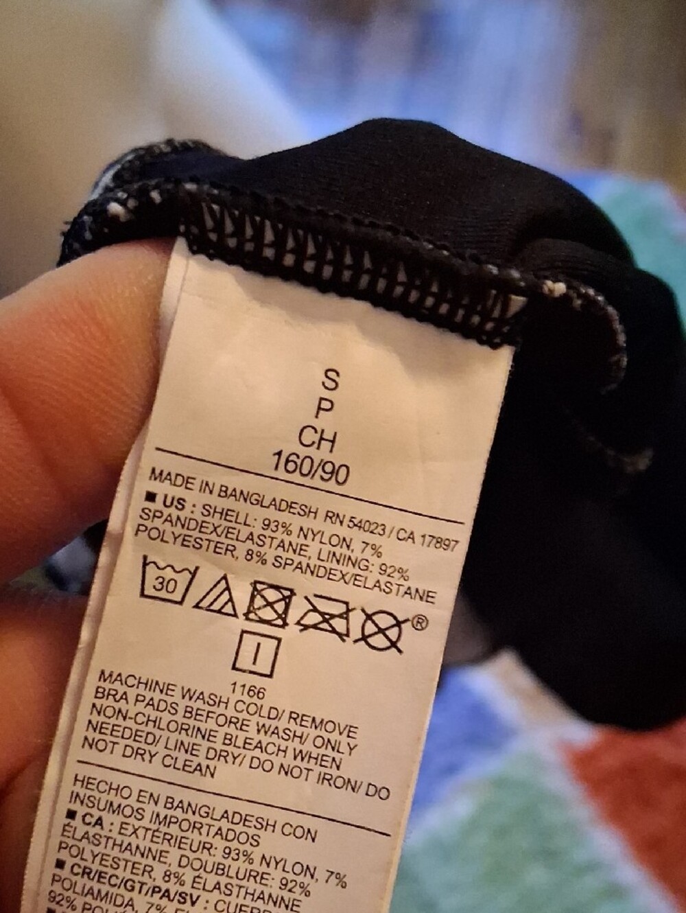 Old Navy Black and White Striped Cutout Ring One-Piece Swimsuit - Picture 5 of 5